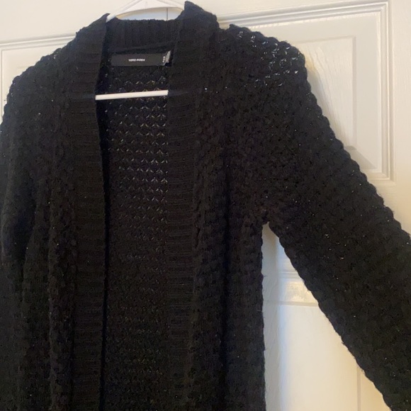 Long black sweater cardigan - Picture 3 of 3